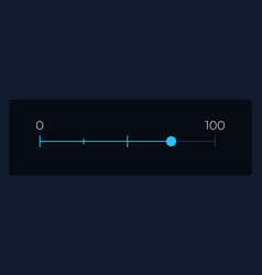 Slider With Dividers Ui Element Template