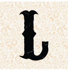 Carnival Alphabet L Upper Black