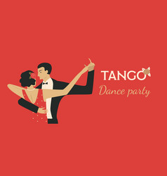 Couple Dancing Tango 1920s Style