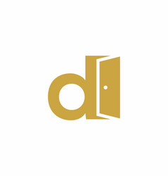 Letter D Door Logo