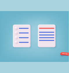 Documents Papers Icons 3d Web