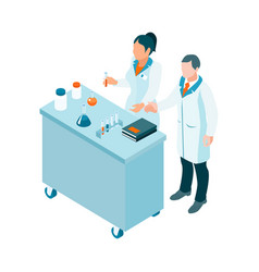 Oil Scientists Test Composition