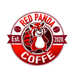 Red Panda Coffee Logo