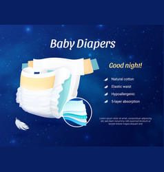 Diapers Poster Baby Disposable Panties For Night