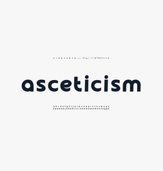 Minimalistic Clean Contemporary Font Modern