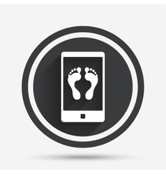 Selfie Legs Sign Icon Self Feet Photo Symbol