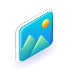 Isometric 3d Icon Image Picture