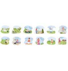 Countryside Lifestyle Icons Set