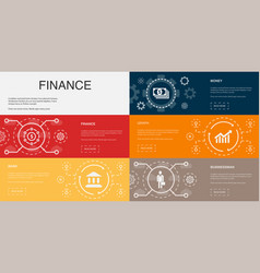 Finance Bank Money Graph Businessman Icons