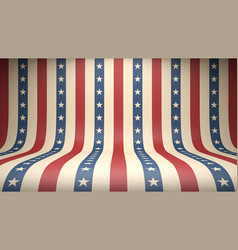 Patriotic Studio Backdrop With Stars And Stripes