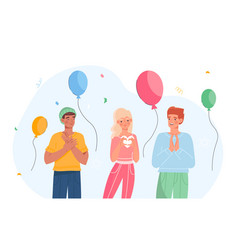 People Celebrating Together Concept