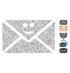 Dash Collage Happy Mail Icon