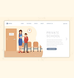 Elite School Landing Page Template