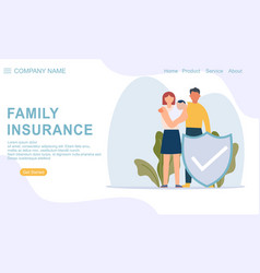 Family Insurance Landing Page Template