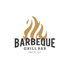 Vintage Barbecue Poster Grill Bar Bbq Restaurant