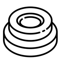 Dumbell Icon Outline Style