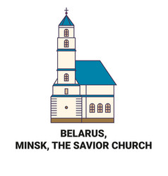 Belarus Minsk The Savior Church Travel Landmark