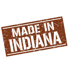 Made In Indiana Stamp