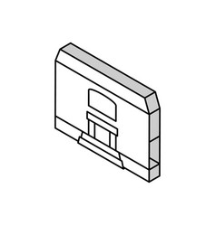 University Building Isometric Icon