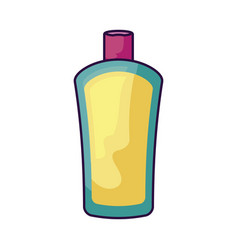 Solar Blocker Bottle Product Isolated Icon