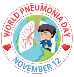 World Pneumonia Day Logo Design