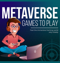 Banner Design Of Metaverse Game