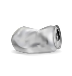 Jammed Aluminum Can