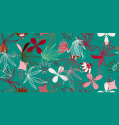 Fashion Floral Seamless Pattern