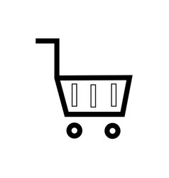 Shopping Trolley Market Icon Design