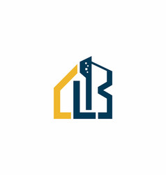 Clb Construction Building Logo