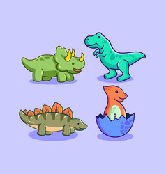 Cute Dinosaur Art Icons And Graphics