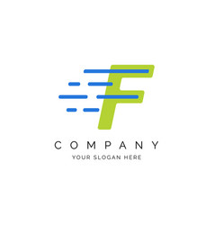 F Letter Logo Template Design