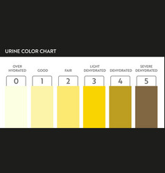 Urine Color Chart