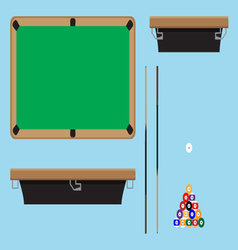 Pool Table Top Side