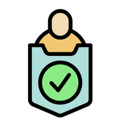 Approved Vpn Icon Flat