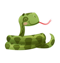 Cute Snake As Australian Animal And Endemic Fauna