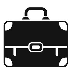 Solicitor Briefcase Icon Simple Business