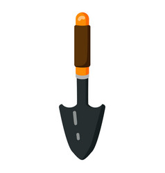 Handle Shovel Icon Cartoon Farm Tool