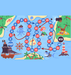 Pirate Board Game Attraction Games With Map