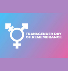 Transgender Day Remembrance November 20