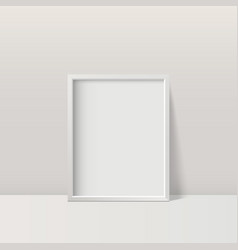 Vertical Blank White Photo Frame Image