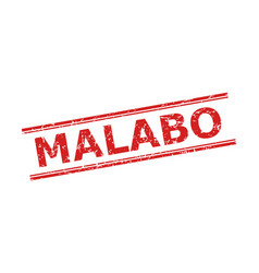 Malabo Seal With Distress Texture And Double