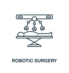 Robotic Surgery Icon Simple Element From