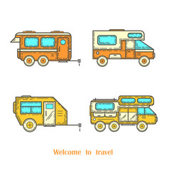 Cars With A Trailer For Travel And Leisure