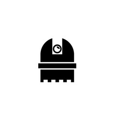 Comet Observatory Astronomy Telescope Flat Icon