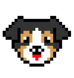 Pixel Australian Shepherd Puppy Image