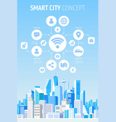 Smart City Concept Infographics