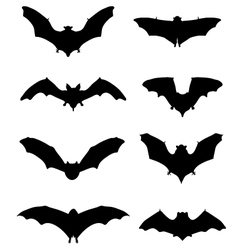 Upside Down Bat Royalty Free Vector Image - Vectorstock