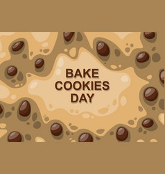 Bake Cookies Day Background