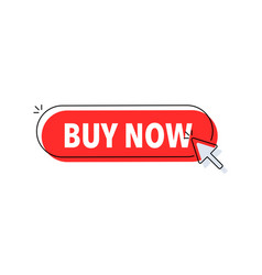 Buy Now Button With Cursor Pointer Click